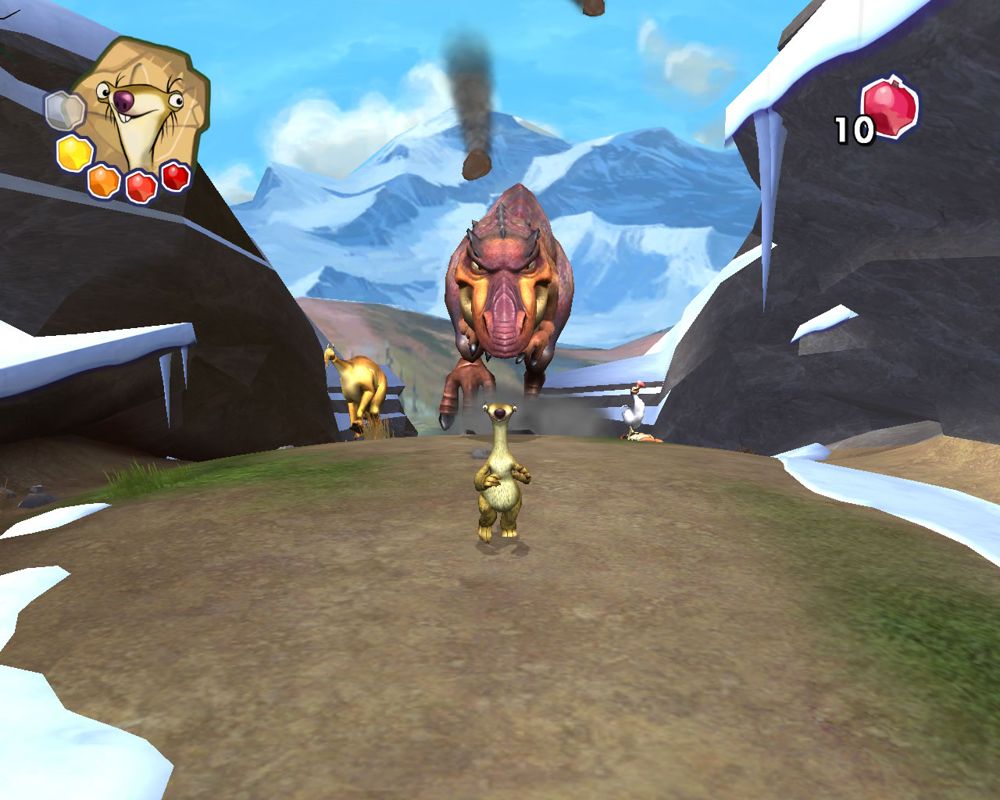 Ice Age: Dawn of the Dinosaurs screenshot 3 for Xbox 360